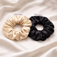 2-pack zijden Scrunchie